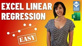 Excel Linear Regression The EASY Way!