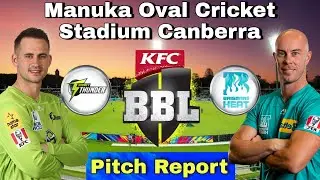 Manuka Oval Canberra Pitch Report - ST vs BH BBL Prediction 2022 | Today Dream11 Team | IPL 2022