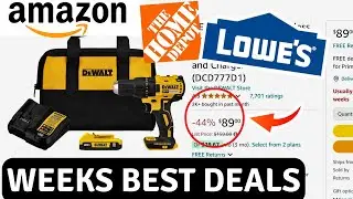 Best Tool Deals This Week August 2024, 50% off Home Depot, Lowes, Harbor Freight