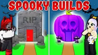 SPOOKY BUILD CHALLENGE With Moody! (Roblox)