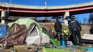 Portland clears its largest homeless encampment