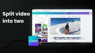 How to Split a Video in Canva