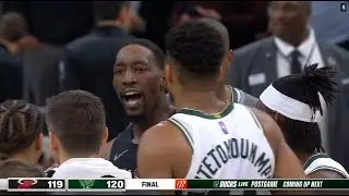 WILDEST FINISH! Final Minute of Heat vs Bucks! Clutch Game Winner!