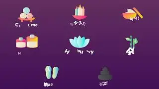 Spa Massage Icons And Titles for DaVinci Resolve Template