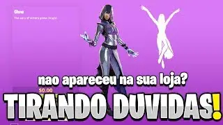 TIRANDO TODAS AS DUVIDAS DE COMO RESGATAR A *GLOW SKIN* - FORTNITE