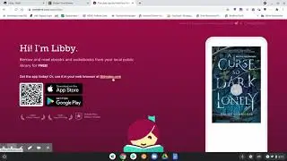 Using Google Select and Speak with Libby by Overdrive