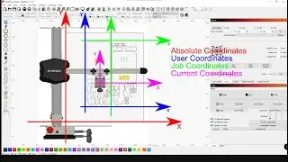 Absolute, User, Job and Current Coordinate and Origin - What are they, how to use them - LightBurn