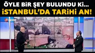 İstanbul'da öyle bir şey bulundu ki! Tarihi an! Ada Abi açıkladı