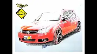 🚗Golf Sport Line, 2012, limited edition [ Vermelha ]