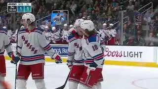 Artemi Panarin Hat Trick vs San Jose Sharks