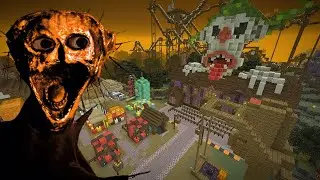 I Played Minecraft Halloween Nostalgia With Horror Mods...