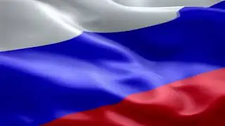 Футаж Флаг России триколор