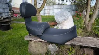 Перетяжка сиденья от квадроцикла BRP. BRP ATV Seat Repair.