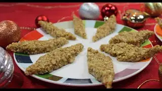 KOZINAKI (გოზინაკი) - the most  popular  Georgian Christmas dessert.  Christmas in London. Eng sub.