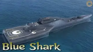 Blue Shark - невидимый сетецентрический корабль представлен на EURONAVAL 2022