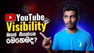 How to Change Video Visibility Settings in YouTube Studio in 2024 (Sinhala)