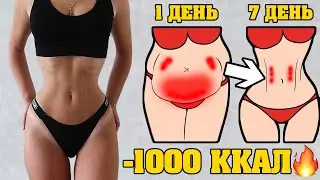 -2 КГ в ДЕНЬ! Избавьтесь от Жира на Животе за 7 Дней 🔥