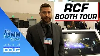 RCF Booth Tour Featuring Brand New RCF Speakers at NAMM 2023