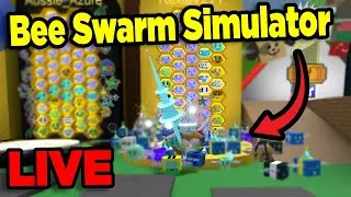 LIVE | Bee Swarm Simulator | Boosting with new code