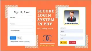 Secure Login And Registration System in PHP | Login Project With Free Source Code PHP, MySql