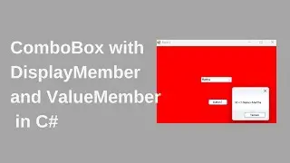 Visual Studio C#: Creating a Person Class and ComboBox with DisplayMember and ValueMember