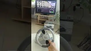 PlayStation 1 steering wheel X-Racer PlayOn