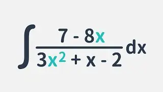 Integration of Rational Function by Partial Fraction Decomposition - Factor Denominator First!