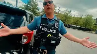 Cop Tries to FLEX Powers on the WRONG Guy and Get DEMOLISHED Beyond Recognition