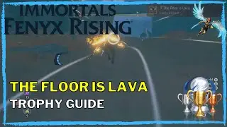 Immortals Fenyx Rising - The Floor is Lava Trophy Guide [Glide a total of 1000 meters in one go]