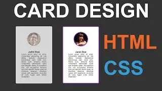 Card Design CSS