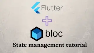 Flutter Bloc tutorial 2022 - Counter App