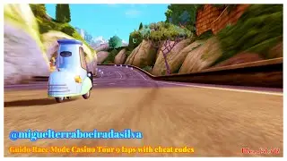 Cars 2 The Video Game |  Guido - Race Mode | Casino Tour 9 Laps