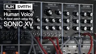 'Sonic X-Voice' - Human Vocal Patch from our Klaus Schulze Tribute video with Sonic XV Eurorack VCF