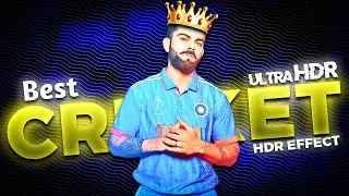 Best CRICKET HDR CC PRESETS 🔥 ALIGHT MOTION 4K CC XML 😱 TOP 5 CC PRESETS PACK