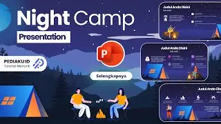 NIGHT CAMPING MORPH TRANSITION POWERPOINT