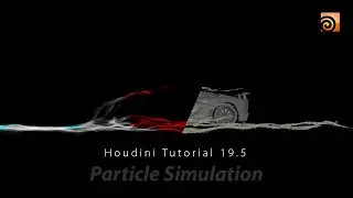 Houdini Tutorial | Particle Simulation Using Curve Force