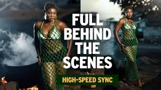 WE CREATED MAGIC - HIGH-SPEED SYNC OUTDOOR PHOTOGRAPHY - FULL BEHIND THE SCENES - CANON EOS R R6II