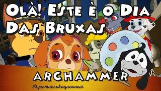 Olá! Este é o Dia Das Bruxas | Patrulha do Filhote de cachorro | canções infantis | Português