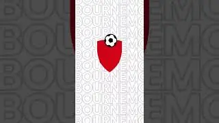 A.F.C. Bournemouth Logo Animation #bournemouth #logoanimation #premierleague #logo