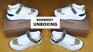 BURBERRY UNBOXING | Ronnie Sneaker | RAMONAQUEENBEE