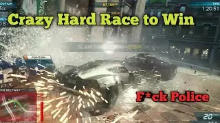 NFS MOST WANTED 2020 -A first win  noob palyer with heavy obstacles