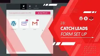 28: Set up email lead captures with the form builder. 🔹 WordPress Starter Course 2023