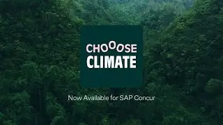 CHOOOSE Climate App for SAP Concur