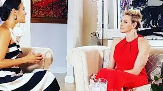 Top Billing chats family with Princess Charlene of Monaco