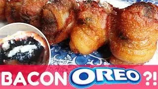 🥓BACON BAR Food Review in Montreal-Bacon Oreos?! Bacon with EVERYTHING!