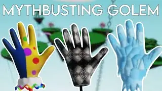 MYTHBUSTING GOLEM!!! -7 Myths!!