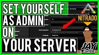 Ark Survival Evolved PS4 Tutorial - How To Set Yourself As Admin Of Your Nitrado Rented Server