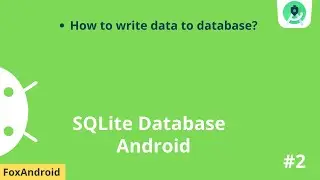 Android SQLite Database Tutorial || How to Insert Data into SQLite Database || Android studio || #2