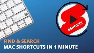 MacOS Shortcuts in less than 1 Minute - Find & Search #Shorts