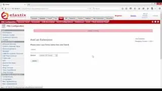 13  Creating SIP Phone Extensions in Elastix